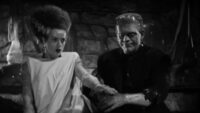 The Bride of Frankenstein - Elsa Lanchester and Boris Karloff