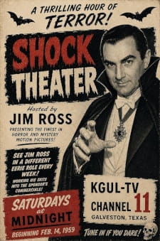 Shock Theater With Jim Ross on KGUL-TV